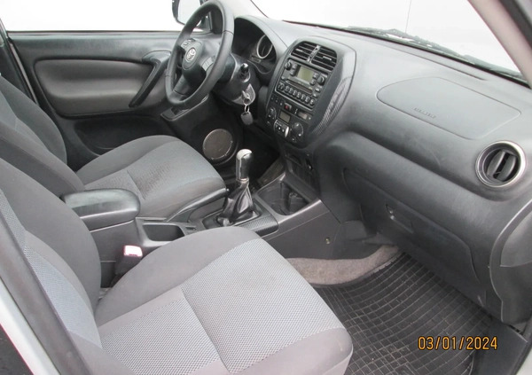 Toyota RAV4 cena 18500 przebieg: 283000, rok produkcji 2005 z Rybnik małe 301